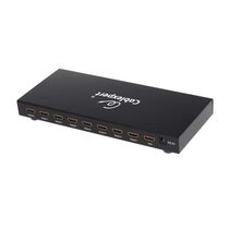 Разветвитель HDMI Cablexpert DSP-8PH4-03, HD19F/ 8x19F, 1 компьютер - 8 мониторов, Full-HD, 3D, 1.4v, каскадируемый