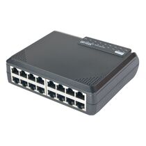 Неуправляемый коммутатор 16 портов: Netis ST3116P (16x10/ 100Мбит/ с) корпус - пластик