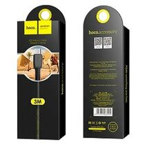 Кабель MicroUSB HOCO X20m Flash(3м. USB 2.0. Черный-X20m)