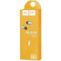Гарнитура внутриканальная HOCO M16 Ling с микрофоном, mini jack 3.5 mm, золотой (M16)