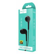 Гарнитура внутриканальная HOCO M40 Prosody с микрофоном, mini jack 3.5 mm, черный (M40)