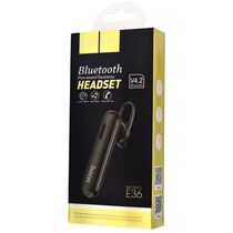 Гарнитура внутриканальная HOCO E36 black с микрофоном, Bluetooth, черный (E36 black)