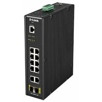 Управляемый коммутатор 12 портов: D-Link DIS-200G-12S (10х1Гбит/ с,2хSFP) 2 уровня