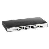 Управляемый PoE-коммутатор 28 порта: D-Link DGS-3000-28LP (24х1Гбит/ с,4хSFP,24хPoE,PoE‑бюджет 193 Вт) 2 уровня