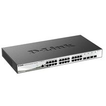 Управляемый коммутатор 28 порта: D-Link DGS-1210-28X/ ME (24х1Гбит/ с,4хSFP+) 2 уровня
