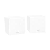 Wi-Fi Mesh система: Tenda nova MW12 (2-pack) (2.4+5 ГГц, 3х10/ 100/ 1000 Мбит/ с, 5 ГГц 1734 Мбит/ с, 2,4 ГГц 300 Мбит/ с)nova MW12-2