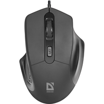 Мышь Defender Venom GM-640L оптическая, проводная, USB, игровая, с подсветкой, черный (52640)