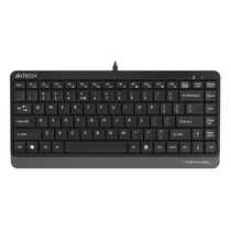Клавиатура A4Tech FK11, проводная, классическая, USB, черный, кабель 1,5 м (FK11 USB (GREY))