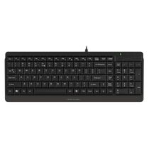 Клавиатура A4Tech FK15, проводная, классическая, USB, черный, кабель 1,5 м (FK15)