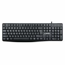 Клавиатура Gembird KB-8410, проводная, классическая, USB, черный, кабель 1,5 м (KB-8410)
