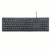Клавиатура Gembird KB-8360U, проводная, классическая, USB, черный, кабель 1,5 м (KB-8360U)