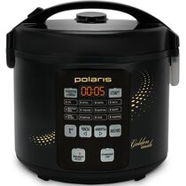 Мультиварка Polaris PMC 0567AD черный (750 Вт; объем - 5 л; управления: кнопки)