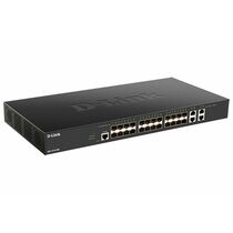 Управляемый коммутатор 28 порта: D-Link DXS-1210-28S (,4х10Гбит/ с,24хSFP+) 2+ уровня