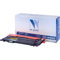 Картридж Samsung CLT-M406S Magenta NV Print 1000стр. (CLP-360/ 365/ 368/ CLX-3300/ 3305)
