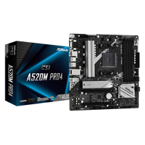 Материнская плата ASRock sAM4: A520M PRO4