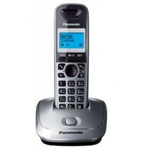 Телефон DECT Panasonic KX-TG2511 серый металлик/ черный