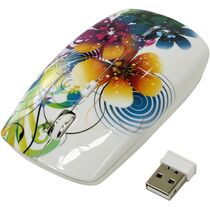 Мышь Smartbuy 327AG оптическая, беспроводная, Радио USB, узор (SBM-327AG-FL-FC)
