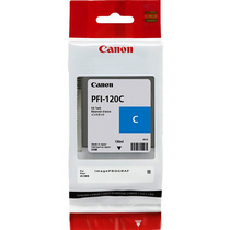 Картридж Canon PFI-120C Cyan 130 мл (imagePROGRAF TM-200/ 205/ 300/ 305)