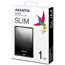 Внешний жесткий диск HDD 2.5" 1Tb AData HV620S USB 3.1 Черный (AHV620S-1TU31-CBK)