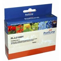 Картридж Brother LC1240Y Yellow ProfiLine (MFC-J6510DW/ 6710DW/ 6910DW/ DJ525)