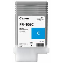 Картридж Canon PFI-106C (cyan) 130мл [для imagePROGRAF iPF6400, iPF6400S, iPF6400SE, iPF6450] (6622B001)