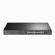 Неуправляемый POE-коммутатор 18 портов: TP-Link TL-SG1218MP ( 16x1Гбит/ с;2xSFP;16xPOE ; PoE‑бюджет 250 Вт) корпус - металл