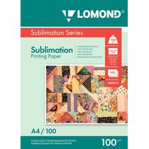 Фотобумага Lomond Transfer Paper, сублимационная, термотрансфер, A4, (210х297 мм) 100 гр/ м2, 100л (0809413) для струйной печати