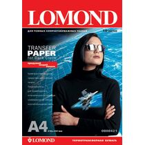 Фотобумага Lomond Ink Jet Transfer Paper, односторонняя, термотрансфер, A4, (210х297 мм) 140 гр/ м2, 10л (0808421) для струйной печати