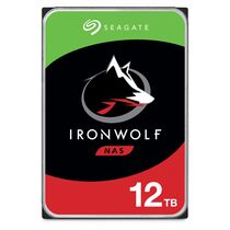 Жесткий диск HDD 3.5" SATA: 12000 Гб Seagate IronWolf [7200 rpm, 256 Мб, Sata 3 (6 Gbit/ s)] ST12000VN0008