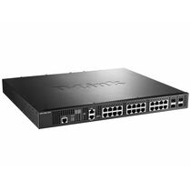 Управляемый коммутатор 24 порта: D-Link DXS-3400-24TC (20х10Гбит/ с,4хRJ45/ SFP) 2+ уровня