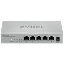 Неуправляемый коммутатор 05 портов: Zyxel MG-105-ZZ0101F (5x2,5Гбит/ с) корпус - металл