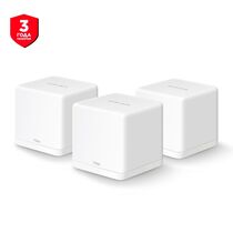 Wi-Fi Mesh система: MERCUSYS Halo H30G(3-pack) (2.4+5 ГГц, 2х1Гбит/ с, 5 ГГц 867 Мбит/ с, 2,4 ГГц 400 Мбит/ с) Halo H30G(3-pack)