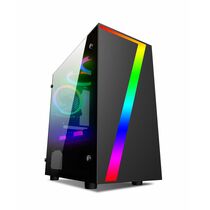 Корпус Boost Midi-Tower V13 ARGB/ G MicroV (без БП, 1*RGB fan, 1xUSB3.0,  Стекло) V13 ARGB/ G MicroV