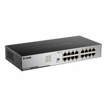 Неуправляемый коммутатор 16 портов: D-Link DGS-1016D ( 16x1Гбит/ с) корпус - металл