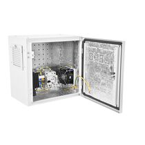 Шкаф уличный всепогодный настенный Ш300*В300*Г210, комплектация T1-IP54, серый (ШТВ-НЭ-3.3.21-3ВВА-Т1)