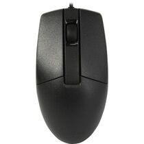 Мышь A4Tech OP-330 оптическая, проводная, USB, офисная, черный (OP-330 (BLACK))