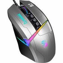 Мышь A4Tech Bloody W60 MAX оптическая, проводная, USB, игровая, с подсветкой, серый (W60 MAX GUN)