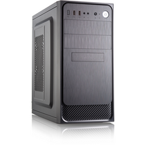 Корпус Foxline Mini-Tower FZ-053 (450W, 2xUSB2.0, ) FZ-053-SX450R