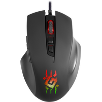 Мышь Defender GM-700L оптическая, проводная, USB, игровая, с подсветкой, черный (52700)