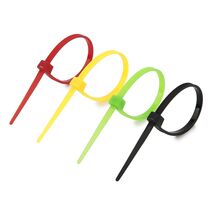 Стяжка нейлоновая 2.5 х 100 мм 100 шт (4 цвета) Cablexpert (NYT-100x2.5C)