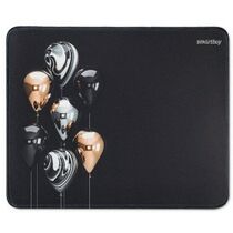 Коврик для мыши Smartbuy Baloon S офисный, резина+ткань, 280×230×3 мм (SBMP-105-BN)