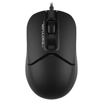 Мышь A4Tech Fstyler FM12S оптическая, проводная, USB, офисная, черный (FM12S  BLACK)