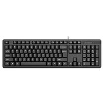 Клавиатура A4Tech KK-3, проводная, мультимедийная, USB, черный, кабель 1,5 м (KK-3)