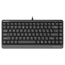Клавиатура A4Tech Fstyler FKS11, проводная, компактная, USB, черный, кабель 1,5 м (FKS11 GREY)