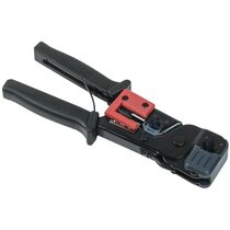 Инструмент для обжимки IEK для разъемов 8P8C, 6P6C, 6P4C (TM1-B10V)