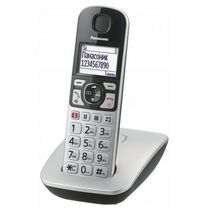 Телефон DECT Panasonic KX-TGE510RU серебристый