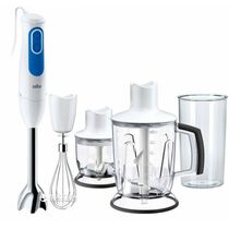 Блендер погружной Braun MQ 3045 белый (600 Вт, скоростей - 2)