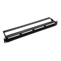 Патч-панель 19" 1U, 24 порта, категория 6, неэкранированная (10-0427)