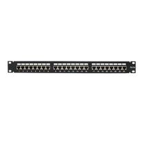 Патч-панель 19" 1U, 24 порта, категория 5, экранированная (10-0402)