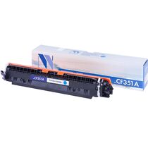 Картридж HP CLJ CF351A Сyan NV Print 1000стр. (MFP M176/ CP1025)